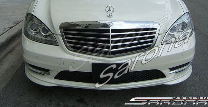 Custom Mercedes S Class Front Bumper  Sedan (2007 - 2013) - $690.00 (Part #MB-032-FB)